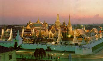 The Grand Palace in Bangkok, Thailand