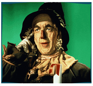 The Scarecrow (Ray Bolger) from The Wizard Of Oz.