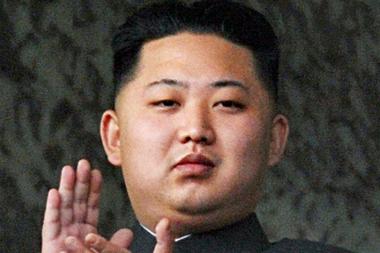 A fat-faced Kim Jong-Un.