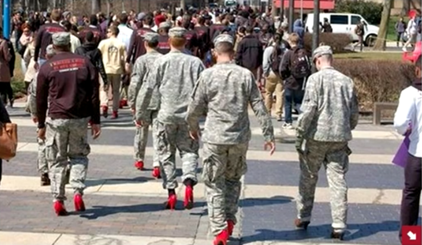 Temple University ROTC slut-walk